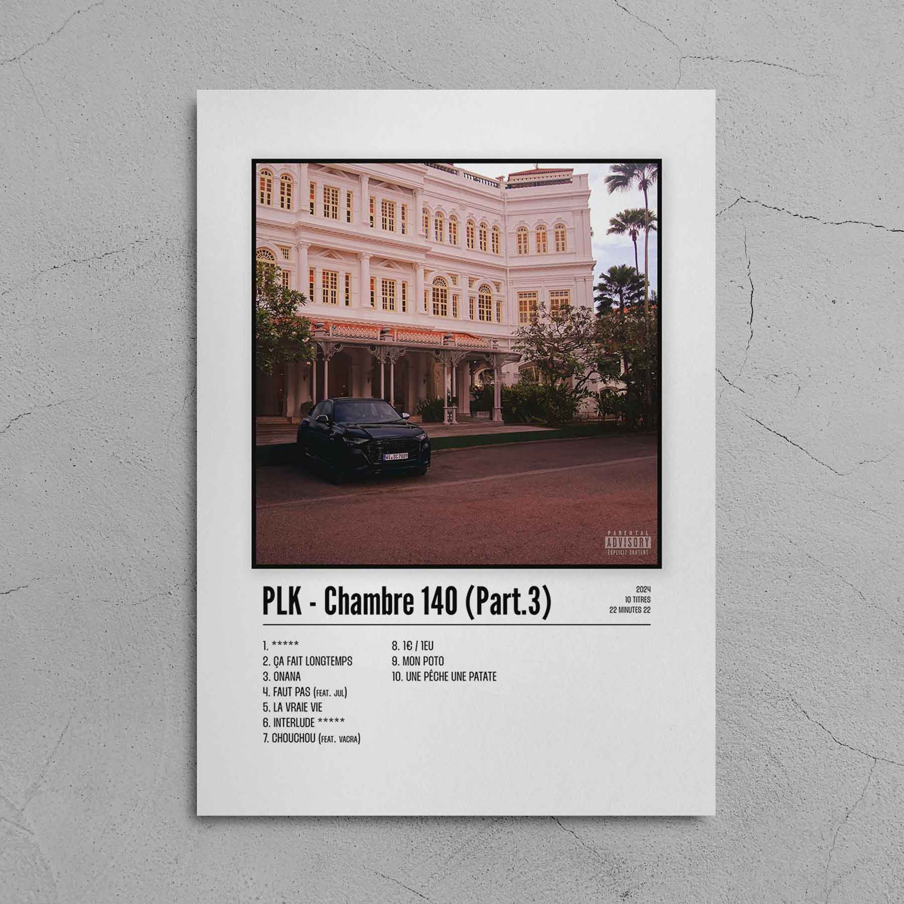 Poster PLK - Chambre 140 (Part.3) - Top Frame