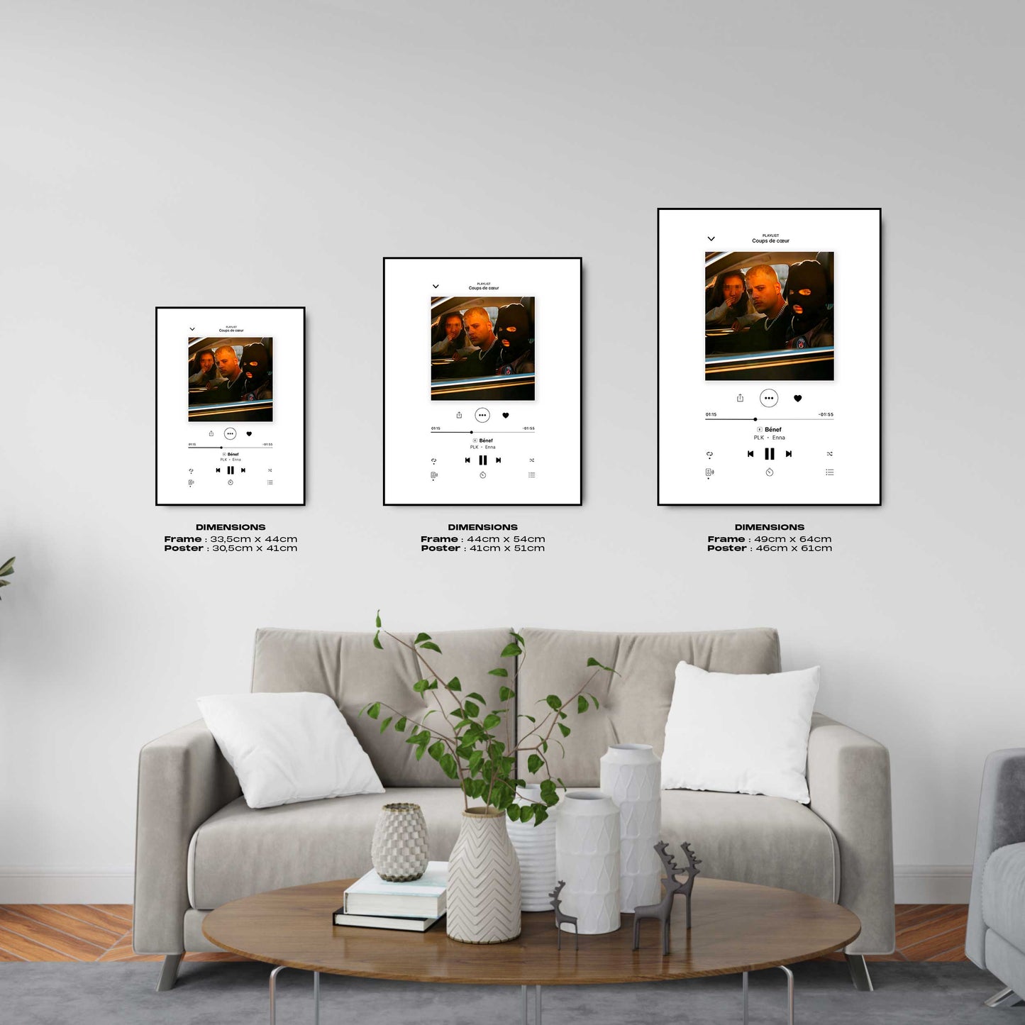 Poster PLK - Enna - Bénéf - Top Frame