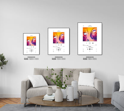 Poster PNL - Dans la légende - Onizuka - Top Frame