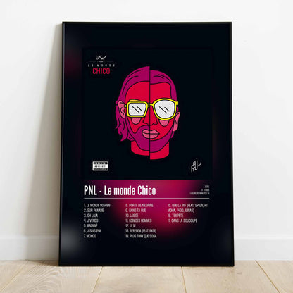 Poster PNL - Le monde Chico - Top Frame