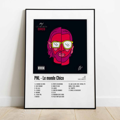 Poster PNL - Le monde Chico - Top Frame