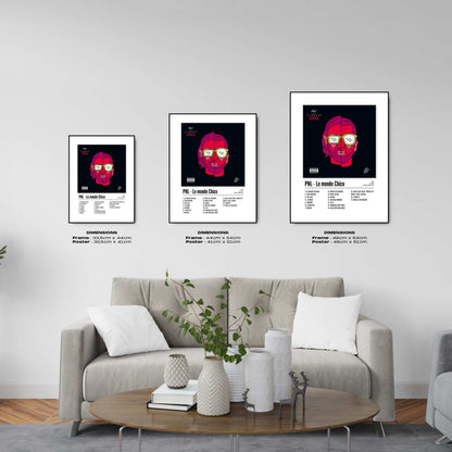 Poster PNL - Le monde Chico - Top Frame