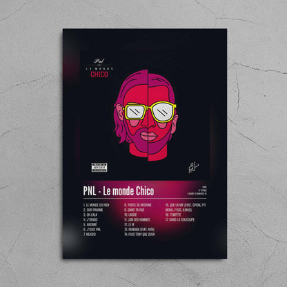 Poster PNL - Le monde Chico - Top Frame