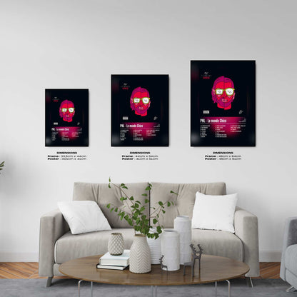 Poster PNL - Le monde Chico - Top Frame