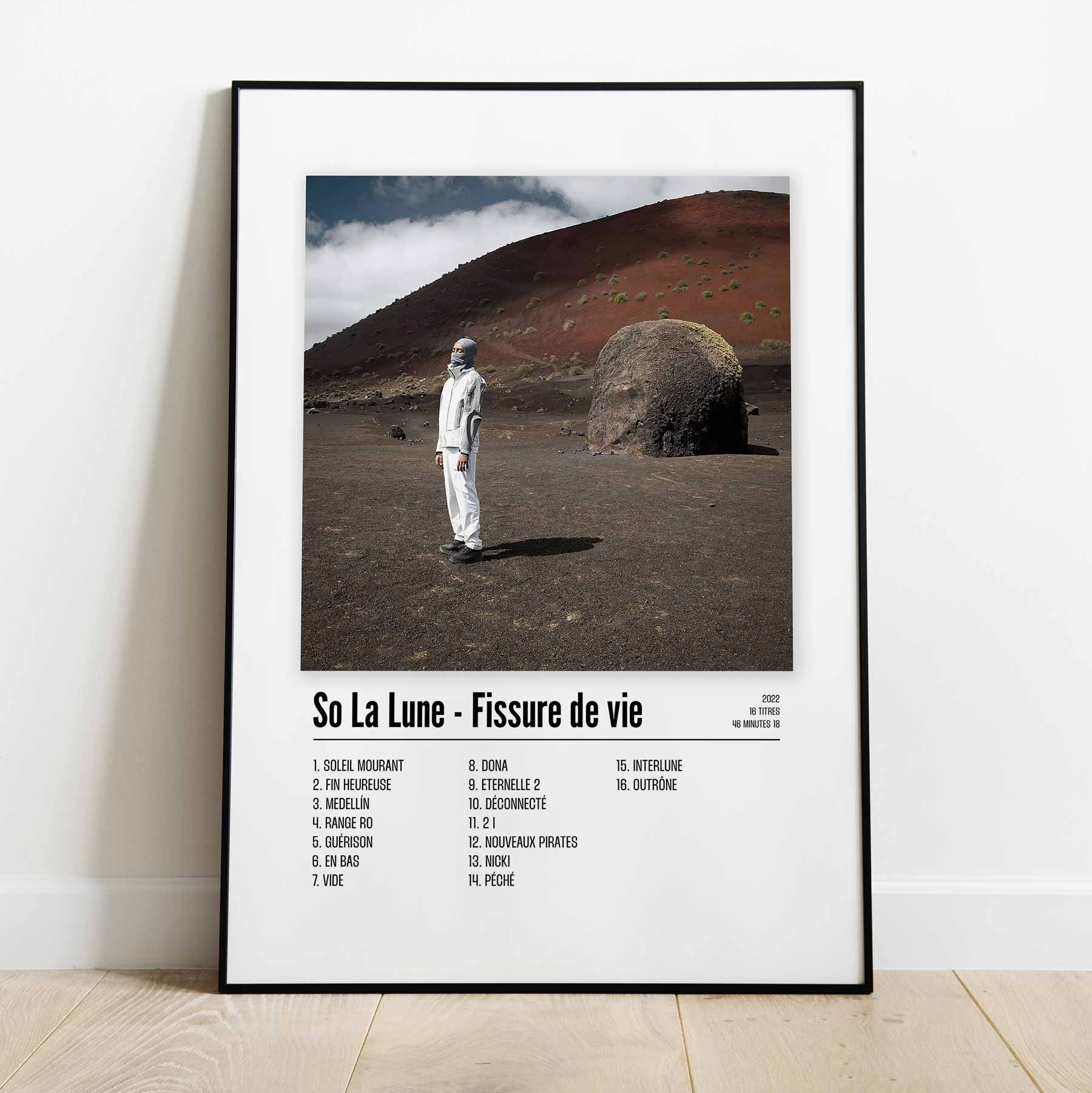 Poster So La Lune - Fissure de vie - Top Frame