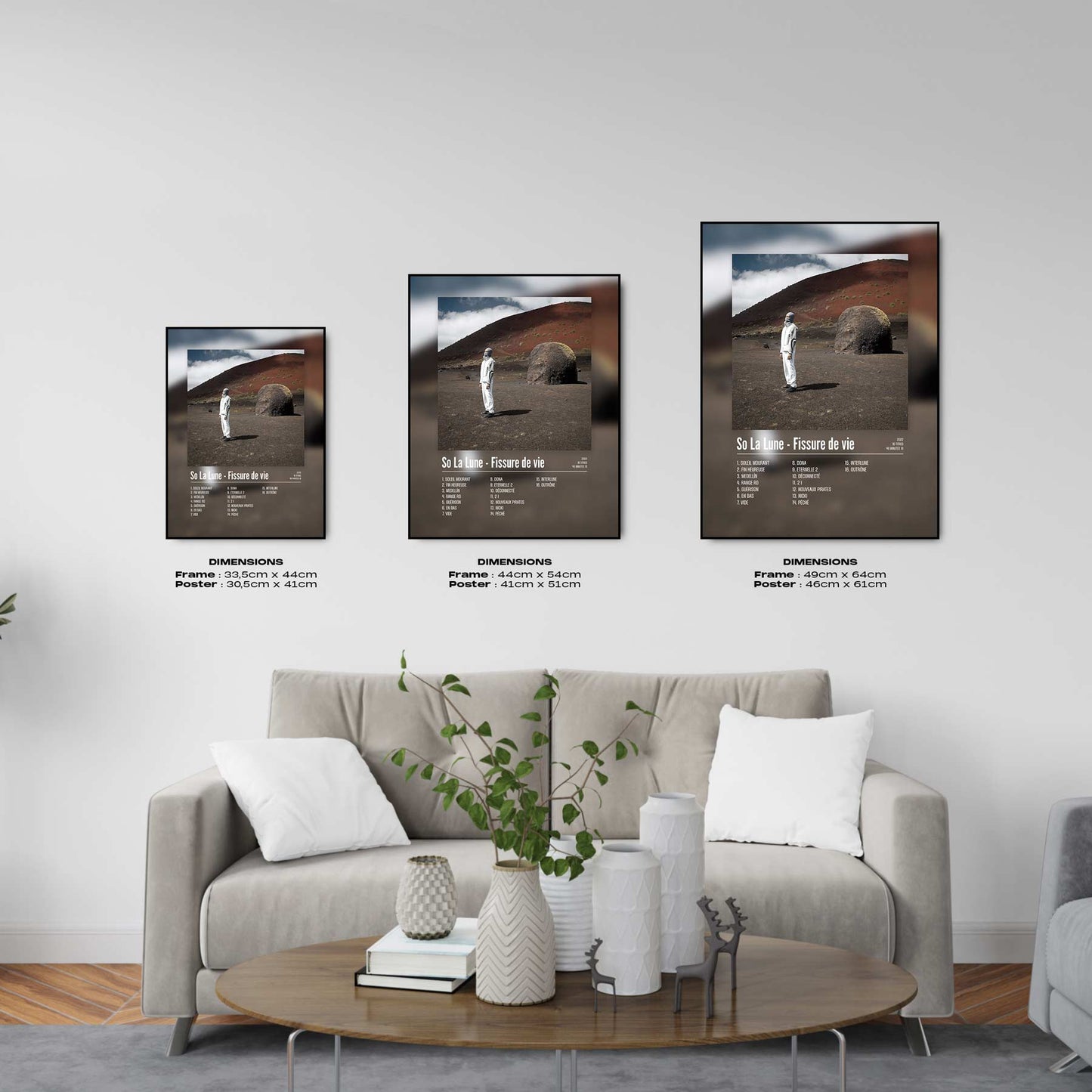 Poster So La Lune - Fissure de vie - Top Frame