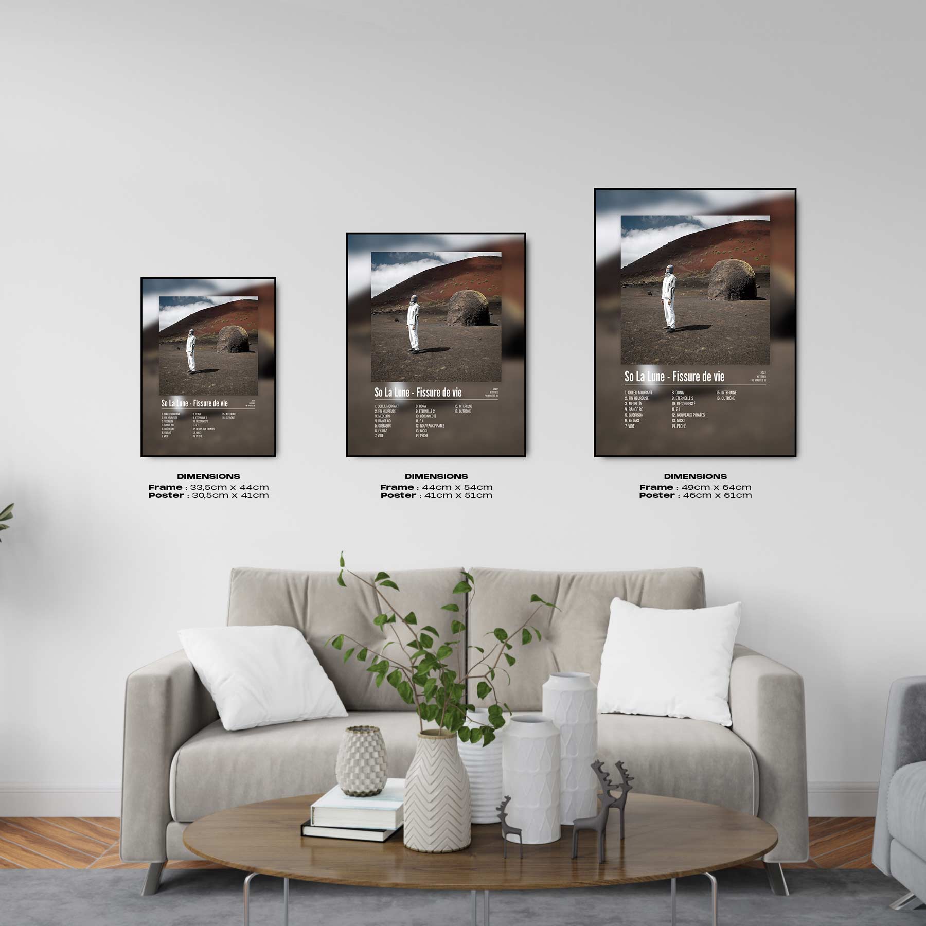 Poster So La Lune - Fissure de vie - Top Frame