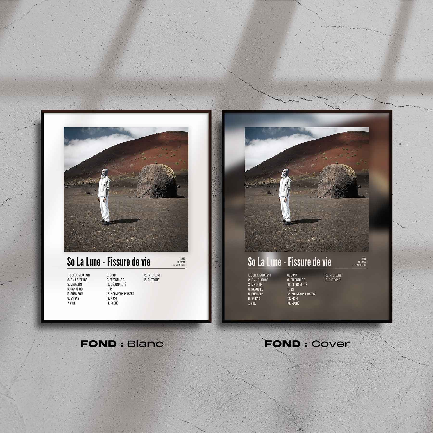 Poster So La Lune - Fissure de vie - Top Frame