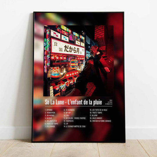 Poster So La Lune - L'enfant de la pluie - Top Frame