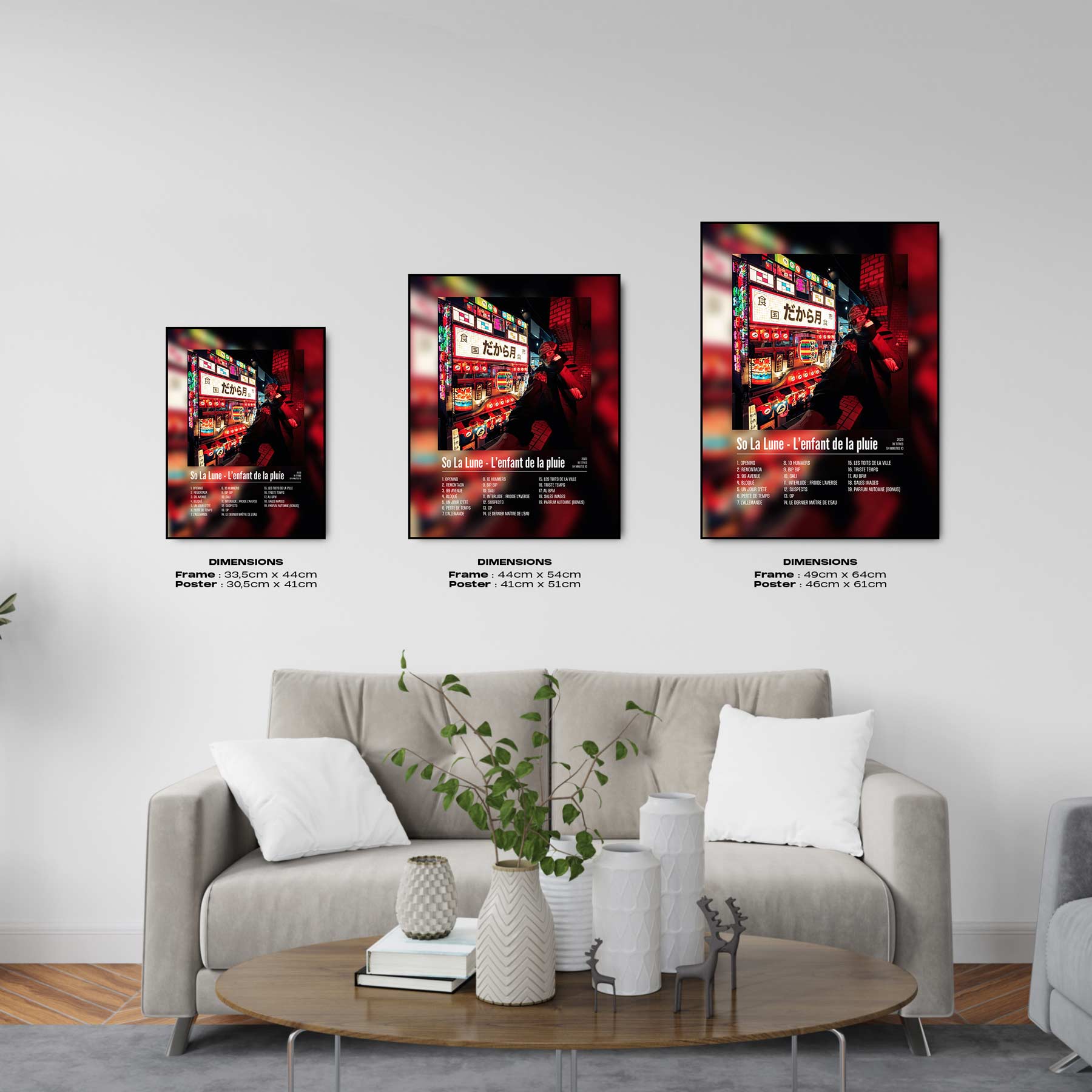 Poster So La Lune - L'enfant de la pluie - Top Frame