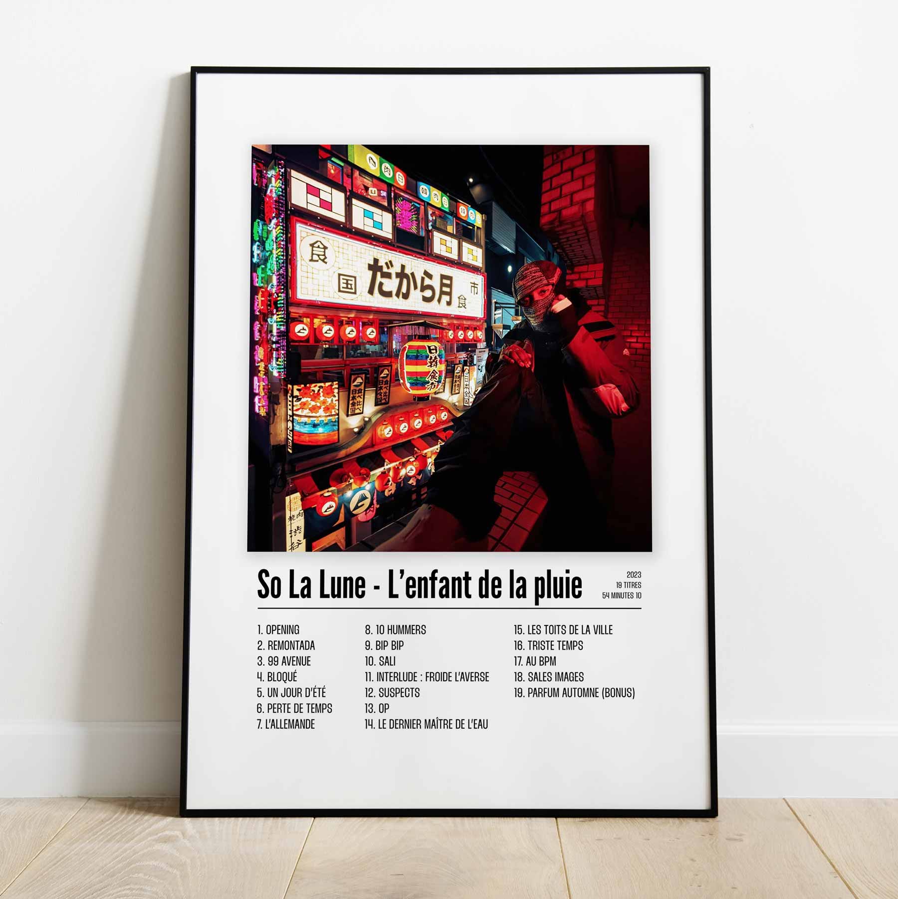 Poster So La Lune - L'enfant de la pluie - Top Frame