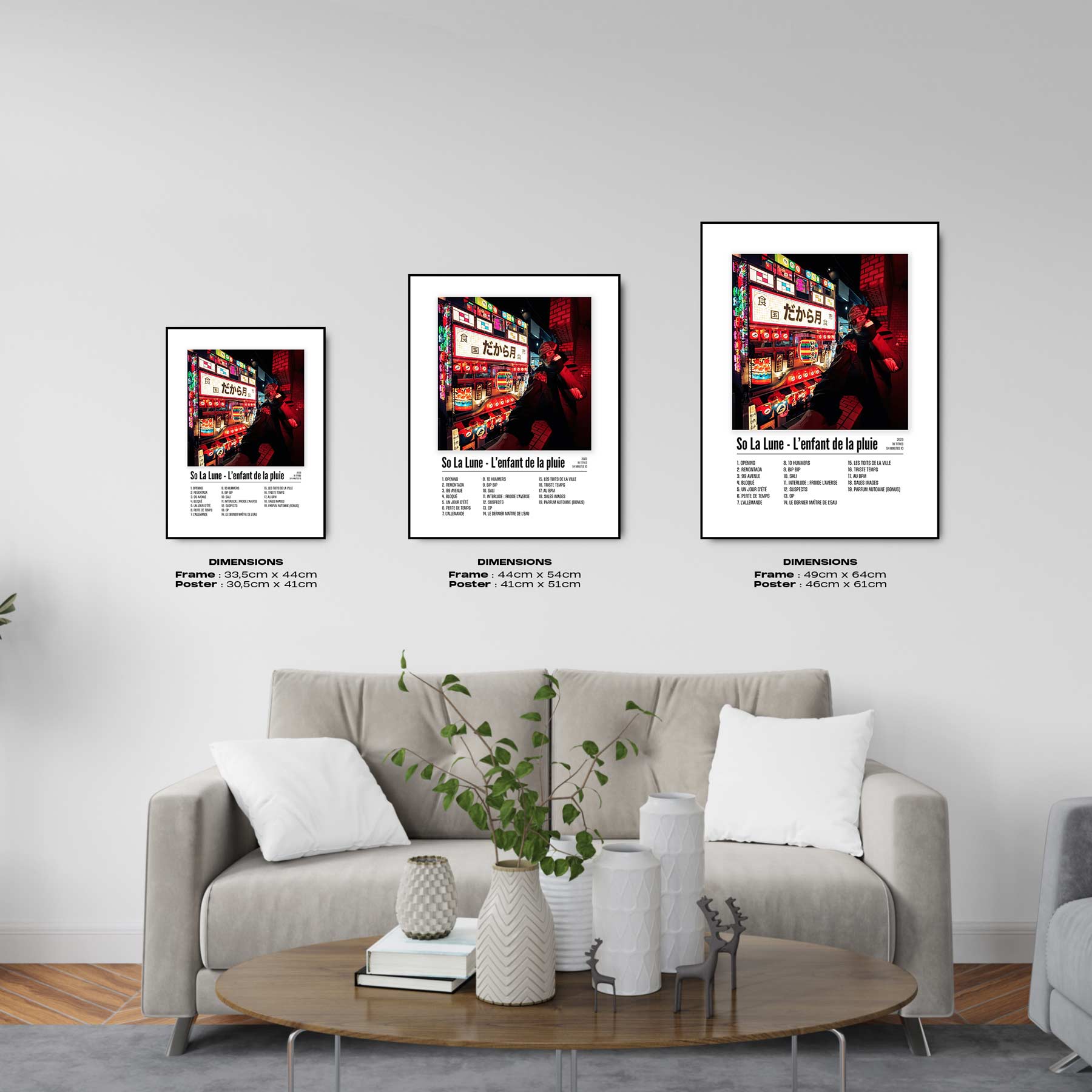 Poster So La Lune - L'enfant de la pluie - Top Frame