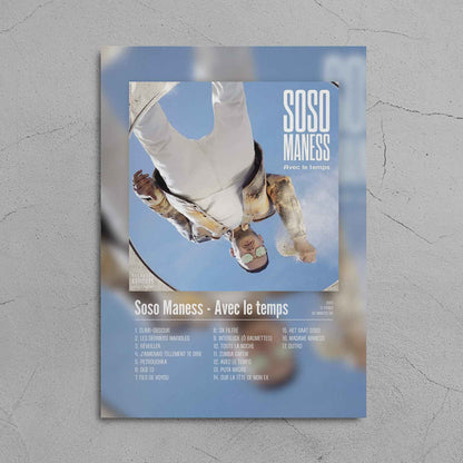 Poster Soso Maness - Avec le temps - Top Frame