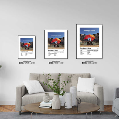 Poster Soso Maness - Mistral - Top Frame
