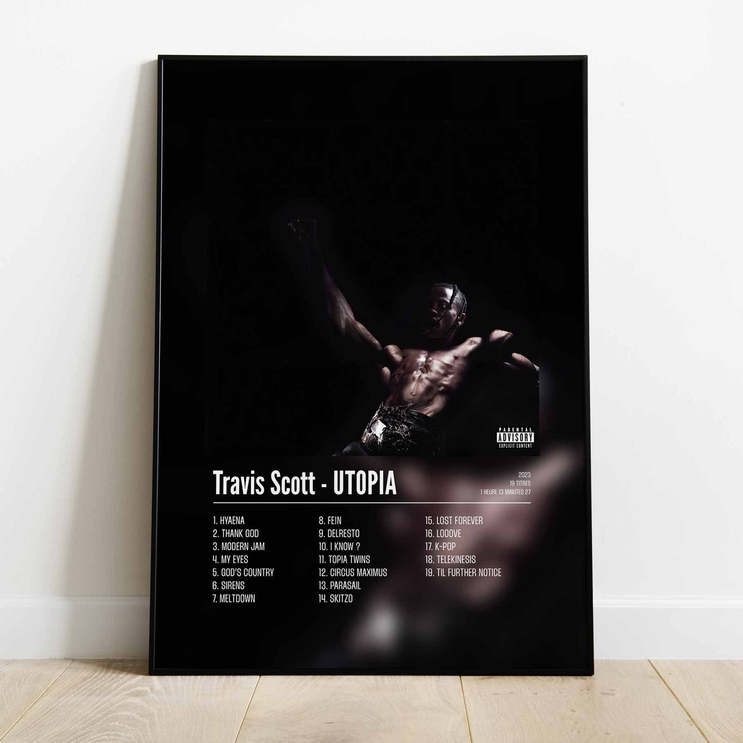 Poster Travis Scott - UTOPIA - Top Frame