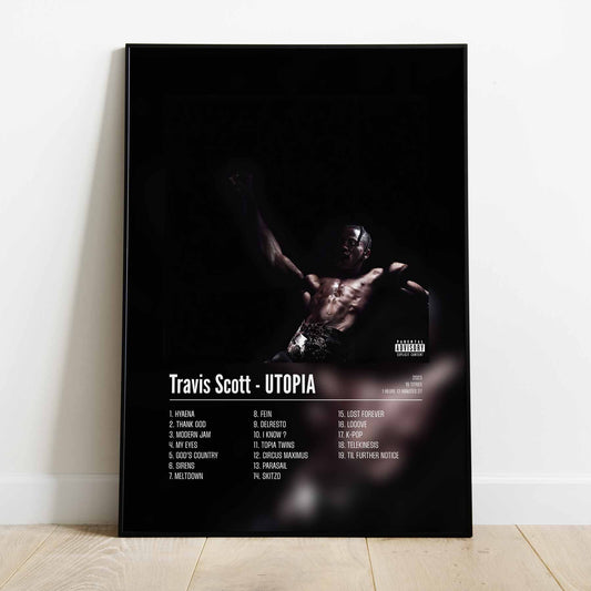 Poster Travis Scott - UTOPIA - Top Frame