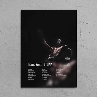 Poster Travis Scott - UTOPIA - Top Frame