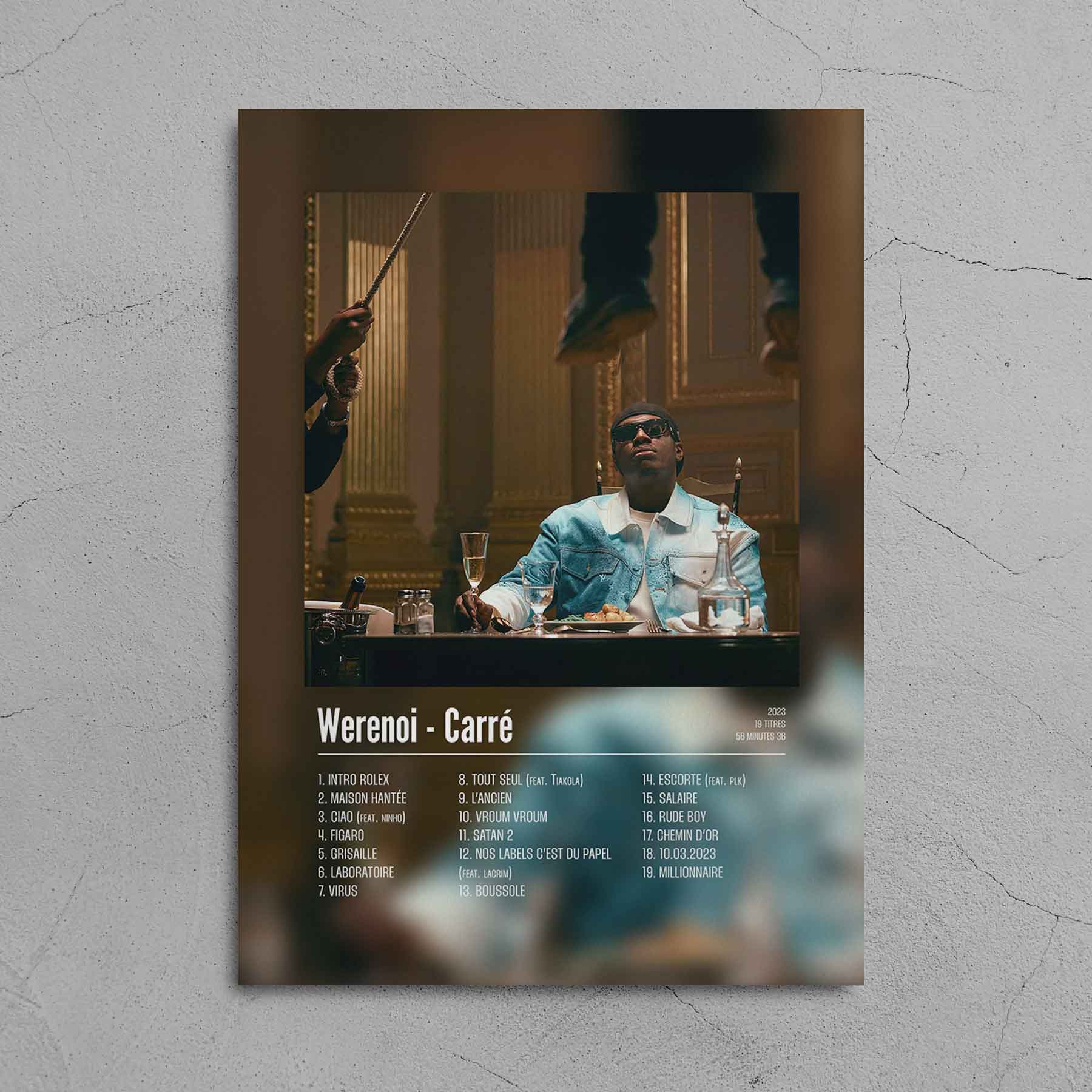 Poster Werenoi - Carré - Top Frame