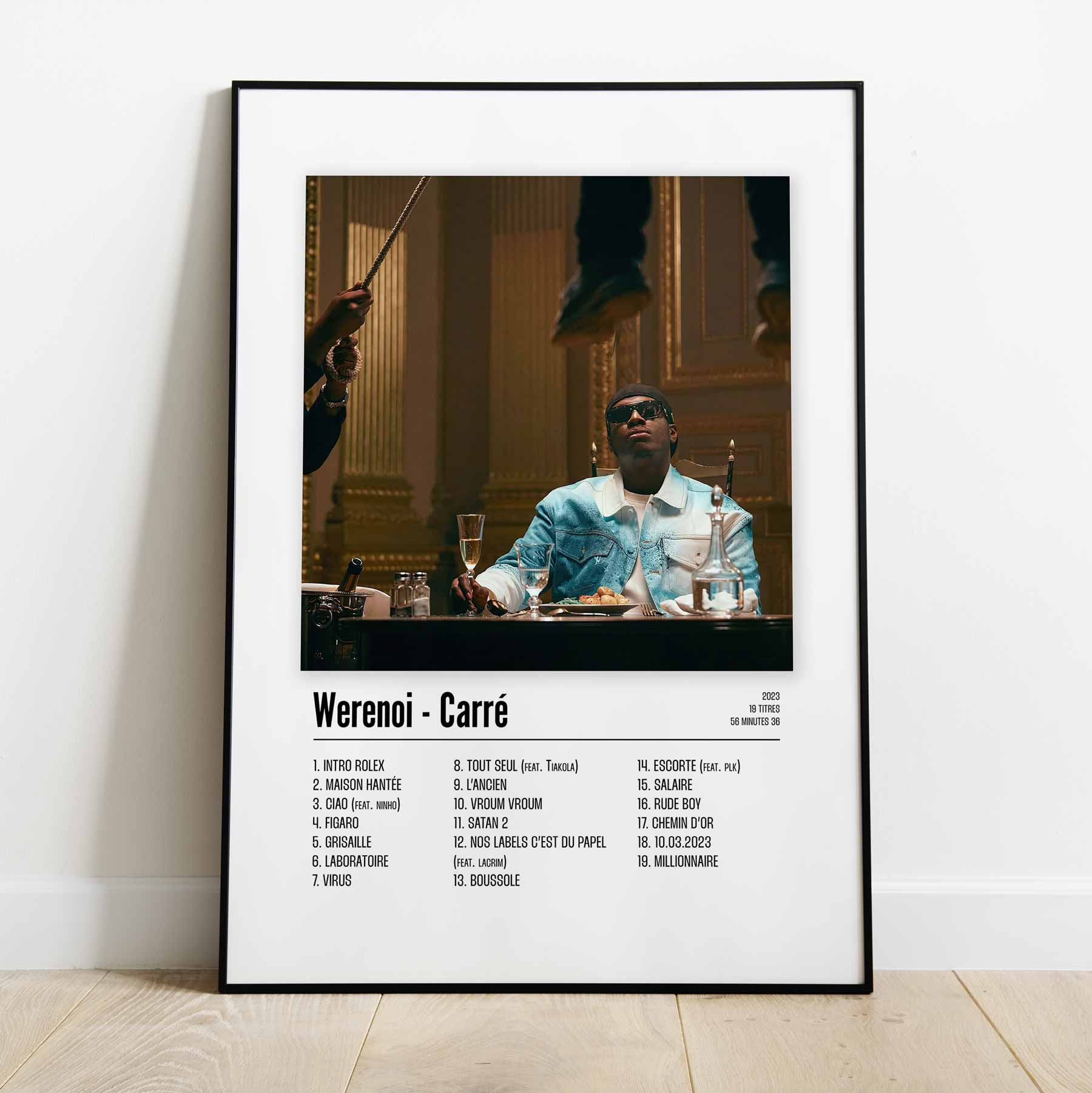 Poster Werenoi - Carré - Top Frame