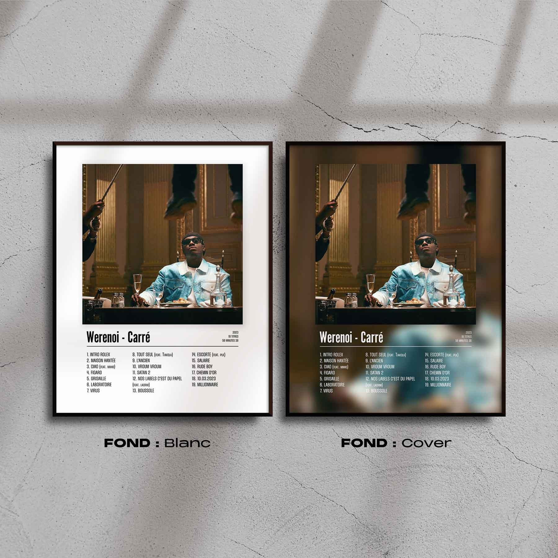 Poster Werenoi - Carré - Top Frame