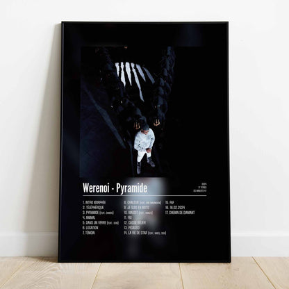 Poster Werenoi - Pyramide - Top Frame