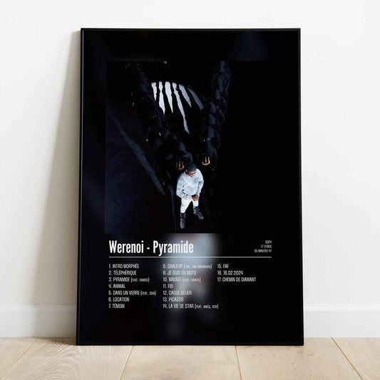Poster Werenoi - Pyramide - Top Frame