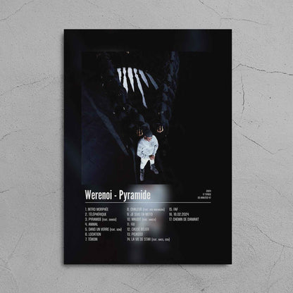 Poster Werenoi - Pyramide - Top Frame