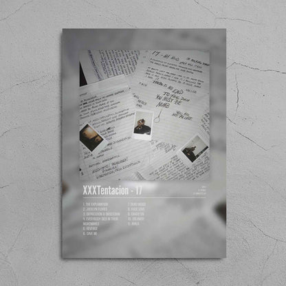 Poster XXXTentacion - 17 - Top Frame