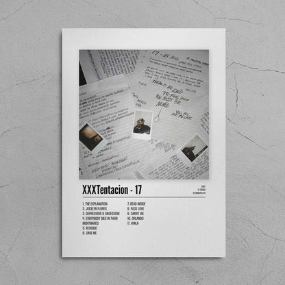 Poster XXXTentacion - 17 - Top Frame