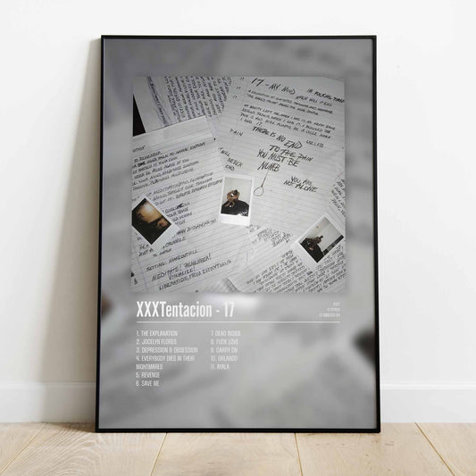 Poster XXXTentacion - 17 - Top Frame