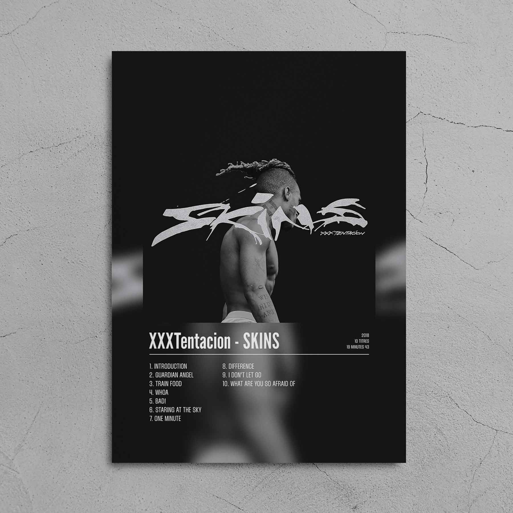 Poster XXXTentacion - SKINS - Top Frame