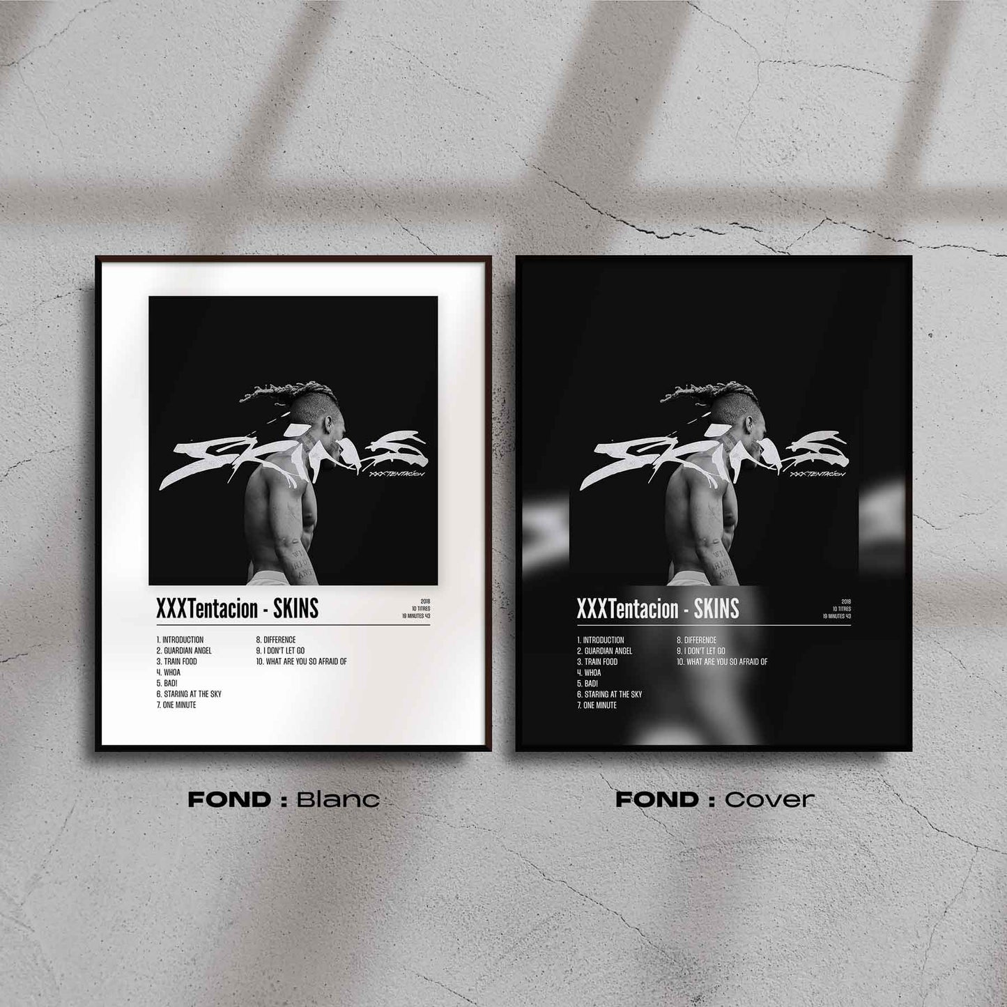 Poster XXXTentacion - SKINS - Top Frame