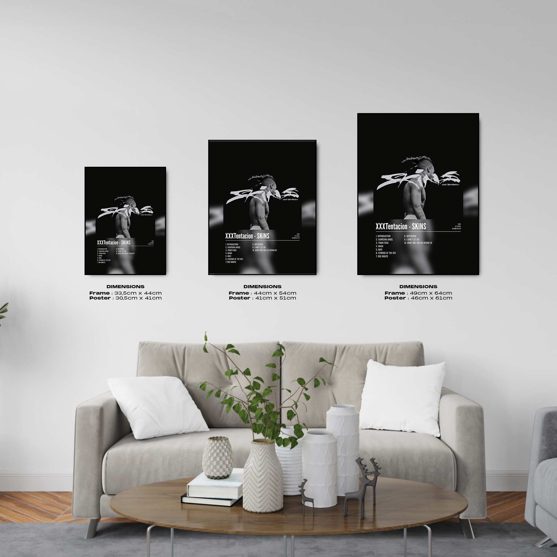Poster XXXTentacion - SKINS - Top Frame