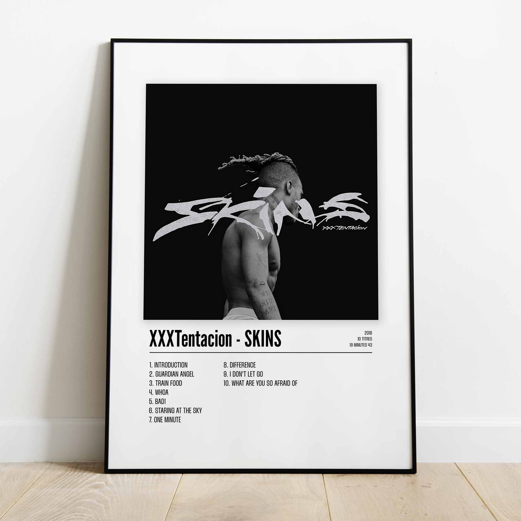Poster XXXTentacion - SKINS - Top Frame