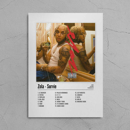 Poster Zola - Survie - Top Frame